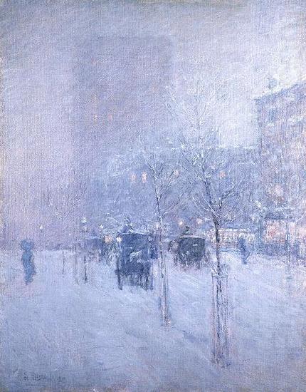 Late Afternoon, New York, Winter, Childe Hassam